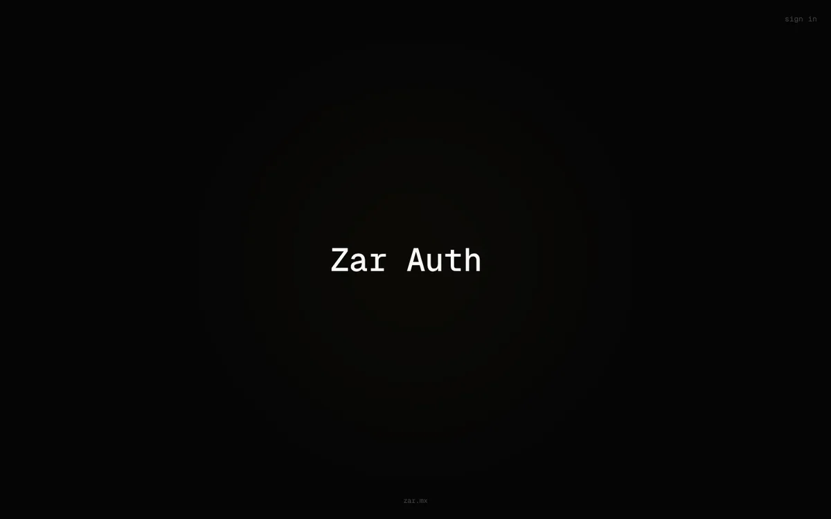 auth.zar.mx screenshot