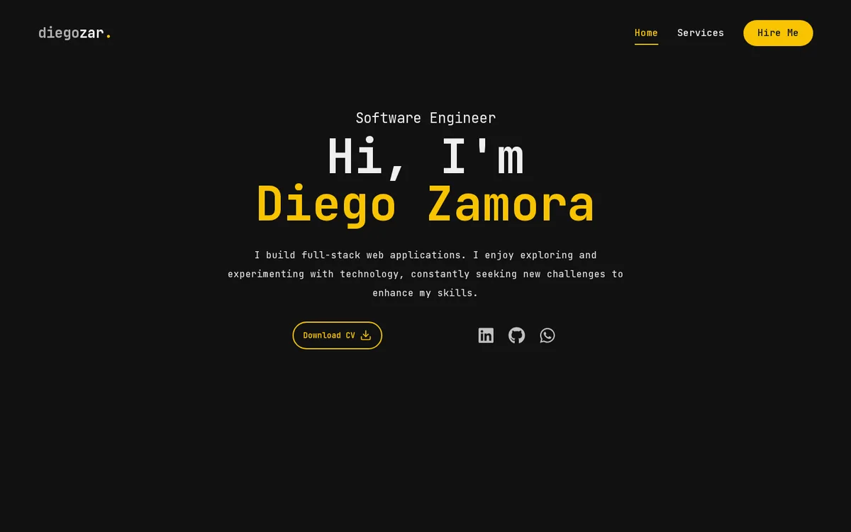 diego.zar.mx screenshot